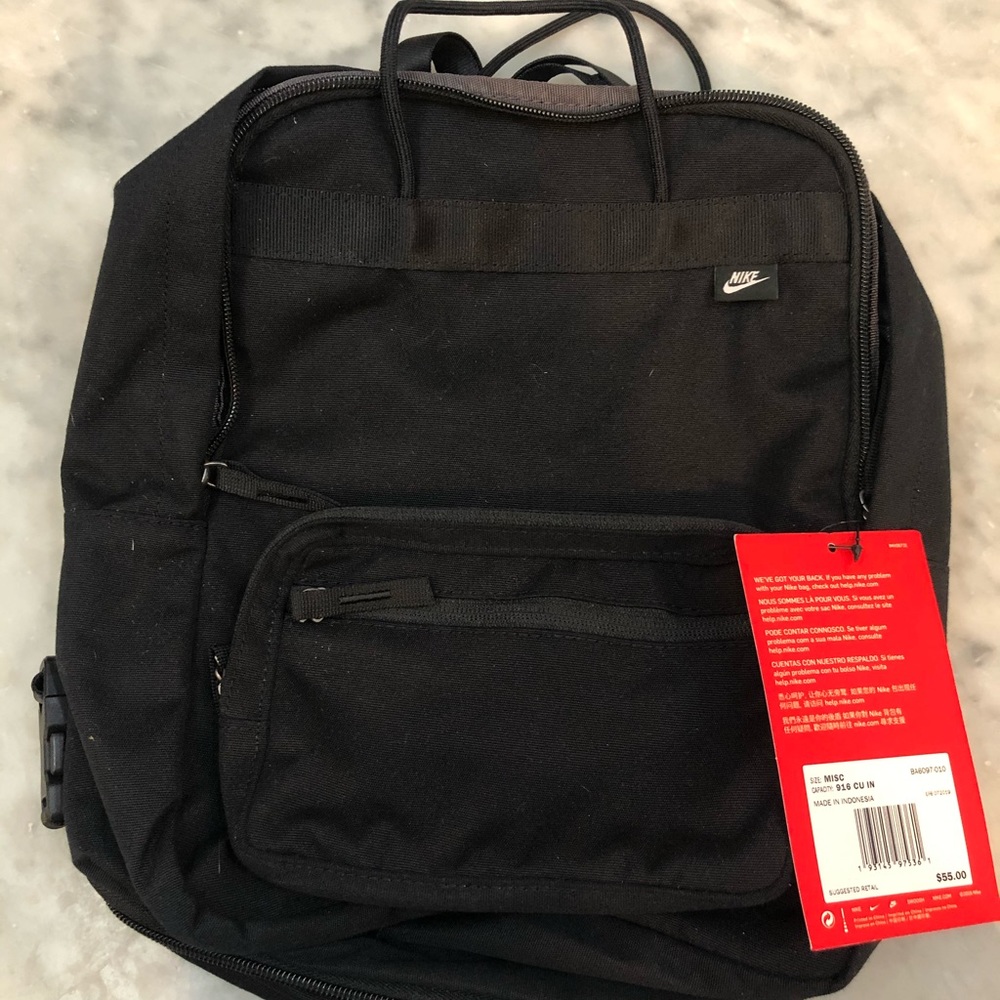 Black Nike Tanjun Backpack